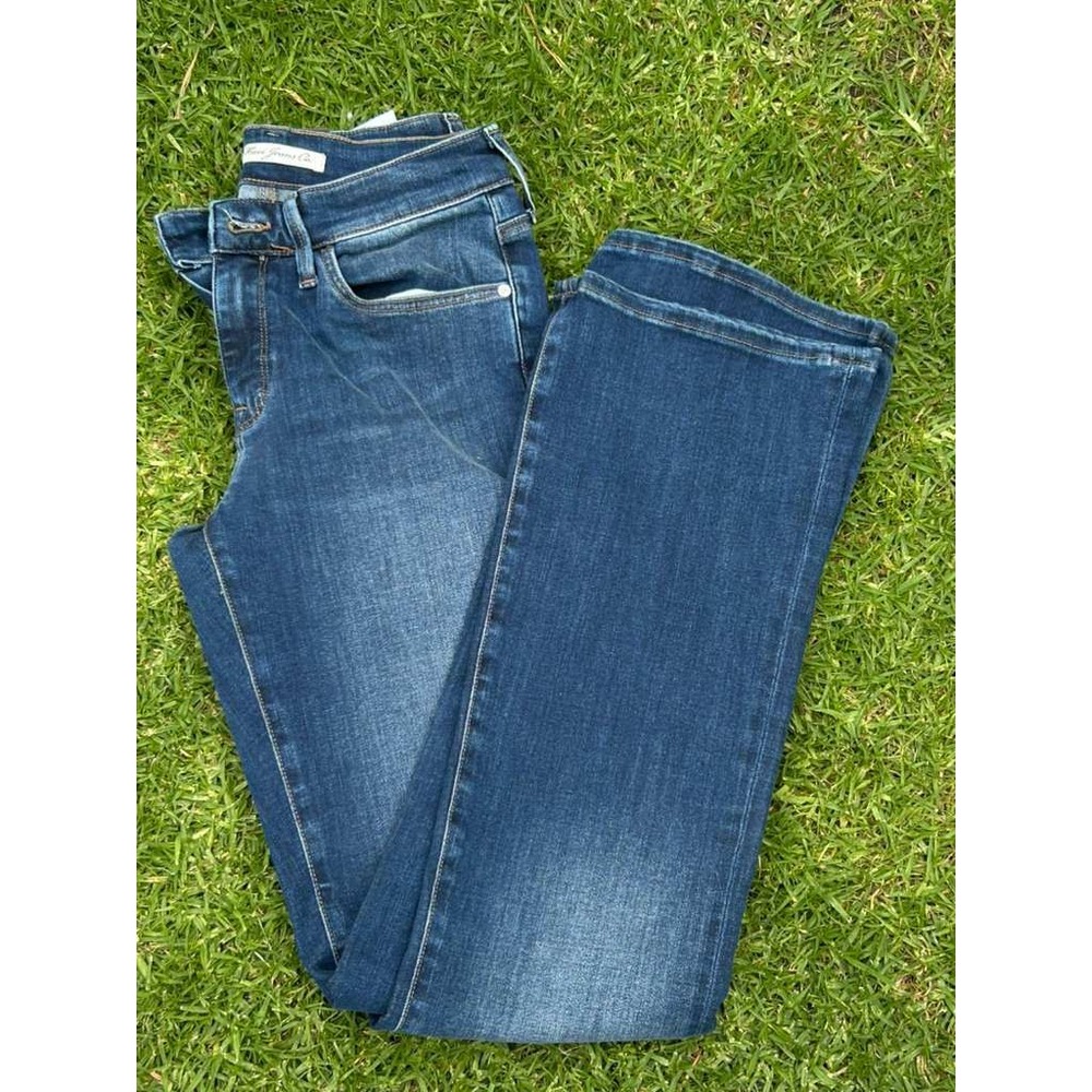 Mavi Molly Mid-Rise Classic Bootcut Jeans Dark Wash W27 L32 New Tags